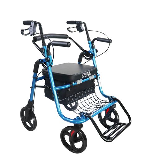 rollator walker seat|cheapest rollator walker with seat.